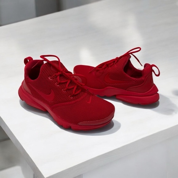 Nike Presto Fly Shoes Red Running Shoes 913966-600 size 4 Y woman’s size 5.5 - Picture 8 of 10